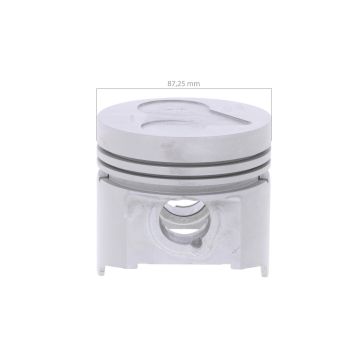 Piston (Inyección Indirecta) +0.25mm Kubota D1703, D1803, F2803, V2203, V2403,